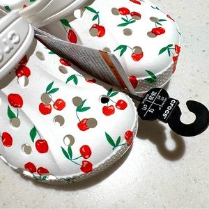 NWT Cherry Crocs